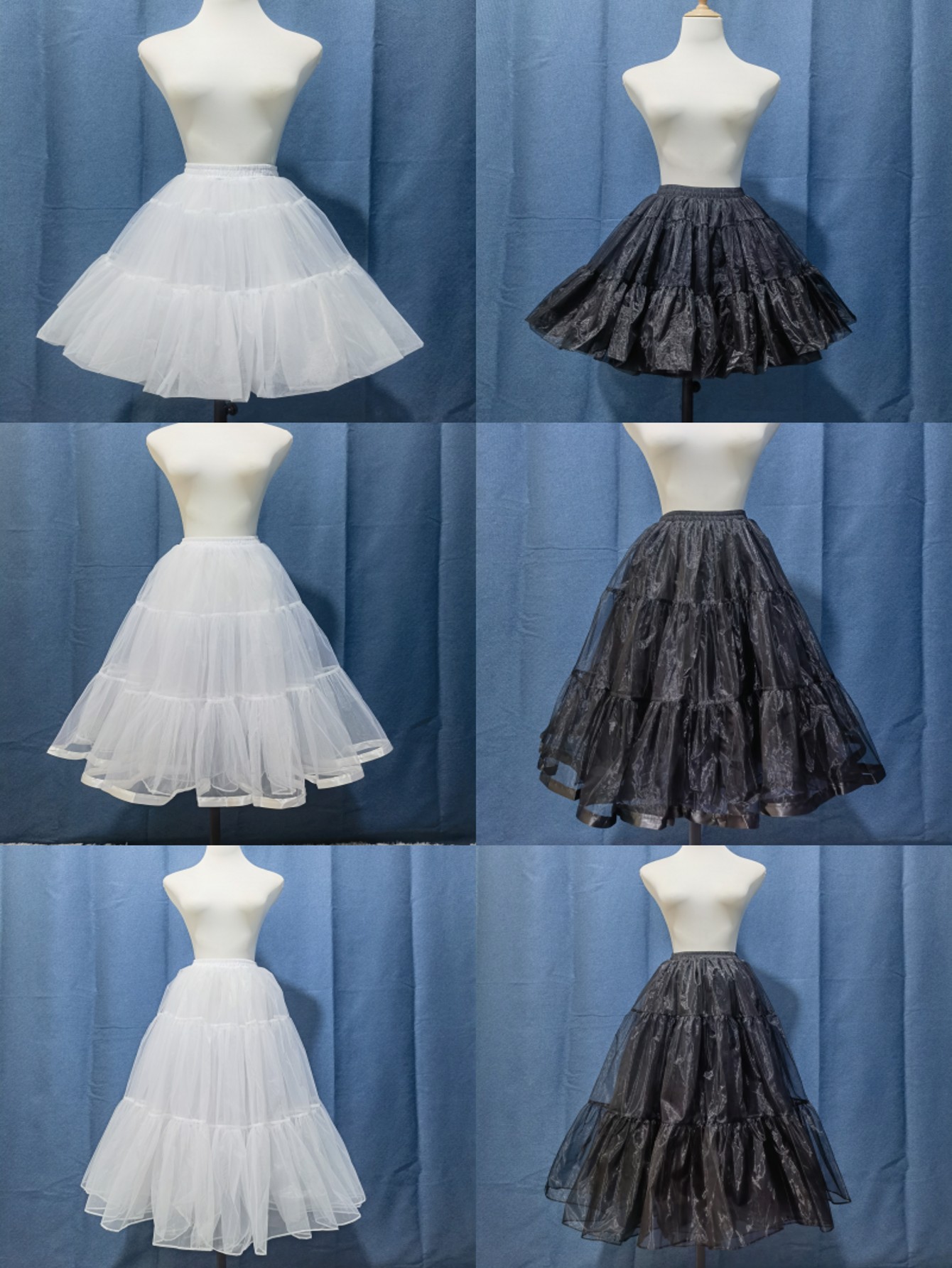 Long Puffy Skirts 40/60/80CM G - Women'S Fashion From The 60S ulasan dan harga