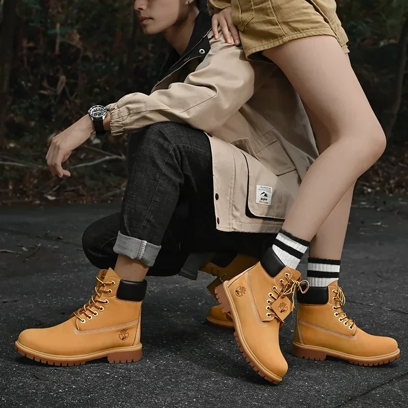 Boots Men High Top Boots High  - Women'S Fashion Gym Shoes ulasan dan harga
