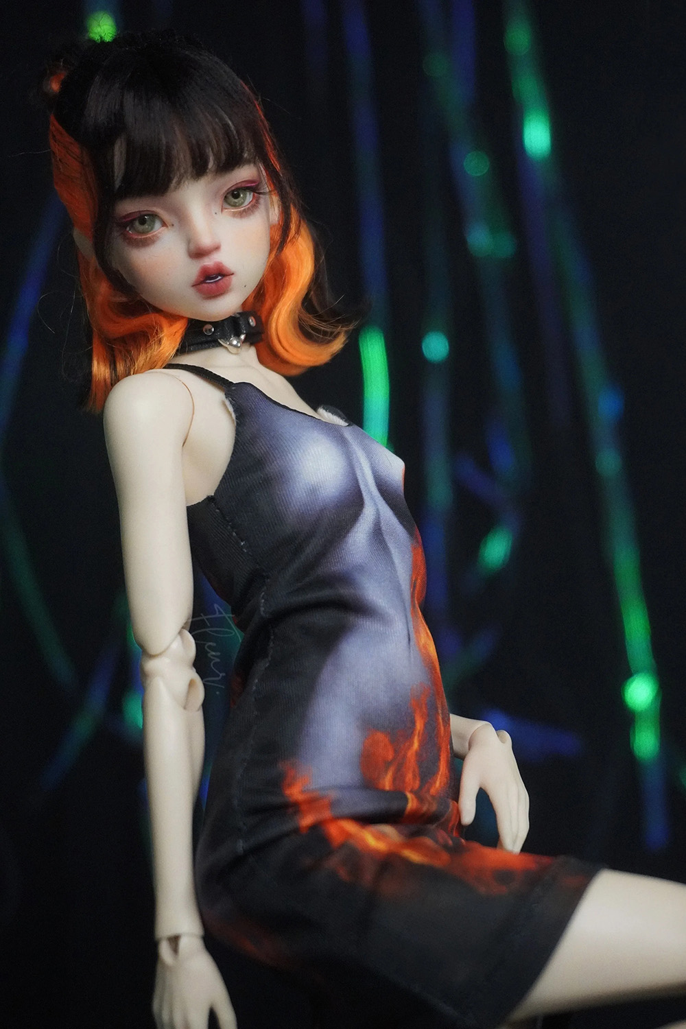 1/6 BJD Dolls Illusionary Art  - Printed Wrap Skirt ulasan dan harga