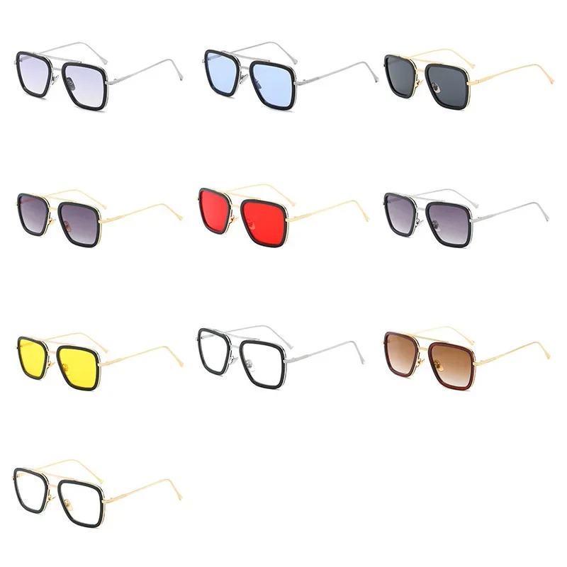 Steam Punk Tony Stark Sunglass - Women'S Fashion Eyeglass Frames ulasan dan harga
