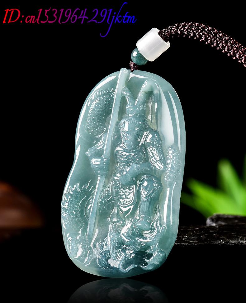 Burmese Jadeite Monkey King Pe - Women Fashion Necklace ulasan dan harga